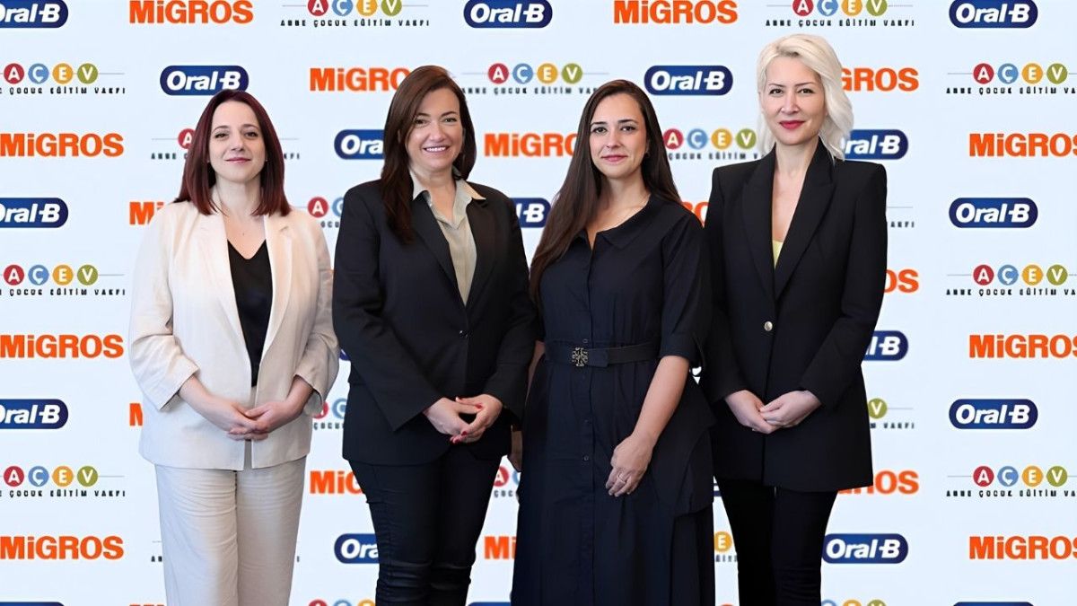 Migros ve Oral-B'den çocukların diş sağlığı için fon adımı