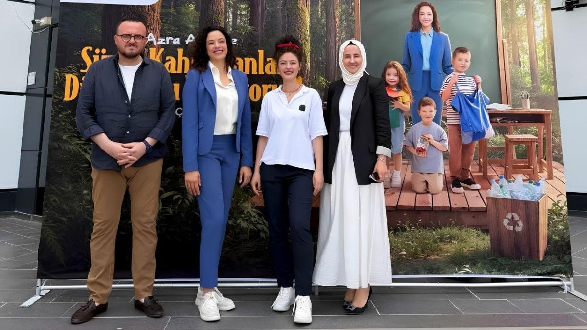 Azra Akın Düzce Bahçeşehir Koleji'nde Çevre Bilinci Aşıladı