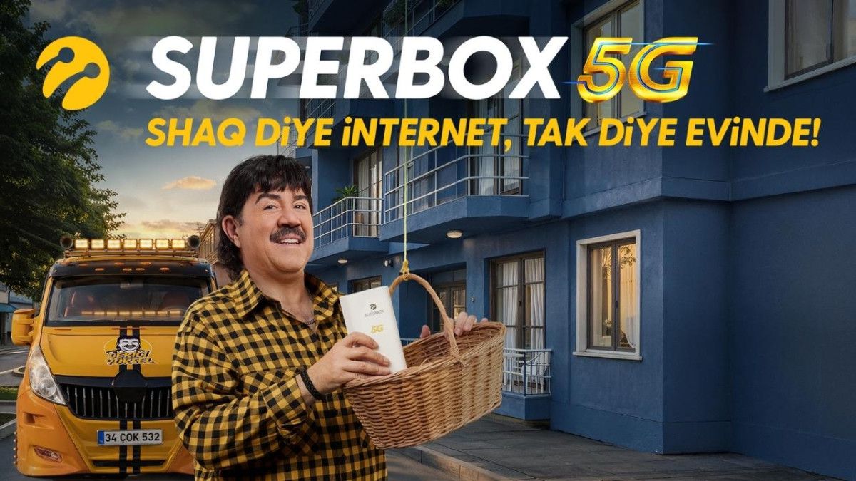Turkcell Superbox 5G Reklamı İçin Ata Demirer Direksiyon Başında